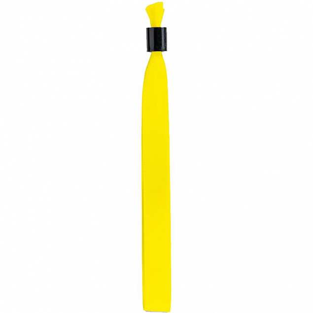 Несъемный браслет Seccur, желтый с логотипом в Москве заказать по выгодной цене в кибермаркете AvroraStore