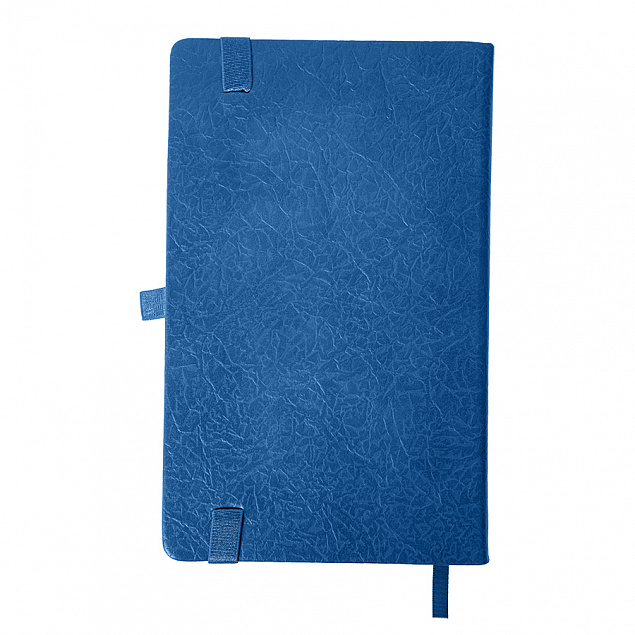 Ежедневник недатированный Starry , А5, синий, кремовый блок с логотипом в Москве заказать по выгодной цене в кибермаркете AvroraStore