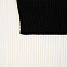 Шарф Snappy, белый с черным с логотипом в Москве заказать по выгодной цене в кибермаркете AvroraStore