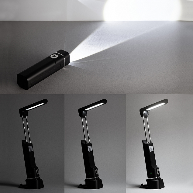 Складная лампа-фонарь "Smart LED" с логотипом в Москве заказать по выгодной цене в кибермаркете AvroraStore