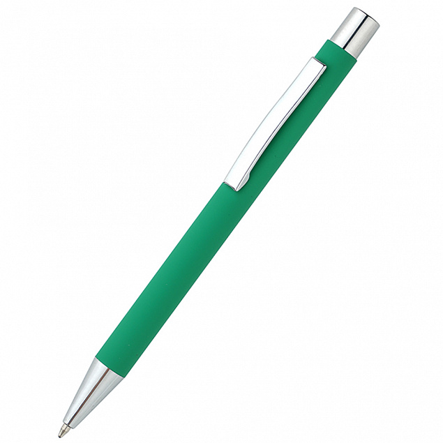 Ручка металлическая Rebecca - Зеленый FF с логотипом в Москве заказать по выгодной цене в кибермаркете AvroraStore