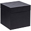 Коробка Cube M, черная с логотипом в Москве заказать по выгодной цене в кибермаркете AvroraStore