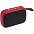 Беспроводная колонка с FM-радио Borsetta, красная с логотипом в Москве заказать по выгодной цене в кибермаркете AvroraStore