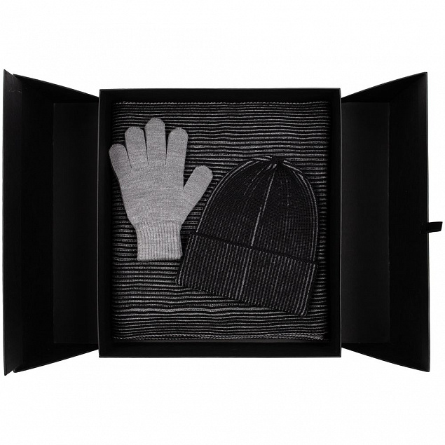 Коробка Wingbox, черная с логотипом в Москве заказать по выгодной цене в кибермаркете AvroraStore