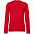 Свитшот женский Set In, красный меланж с логотипом в Москве заказать по выгодной цене в кибермаркете AvroraStore