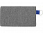 Универсальный пенал из переработанного полиэстера RPET Holder, серый/синий с логотипом в Москве заказать по выгодной цене в кибермаркете AvroraStore