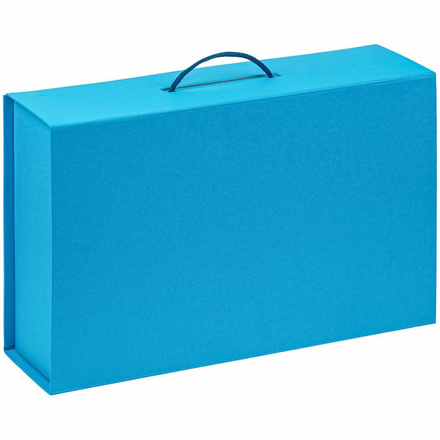 Коробка Big Case, голубая с логотипом в Москве заказать по выгодной цене в кибермаркете AvroraStore