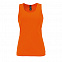 Майка женская Sporty TT Women, оранжевый неон с логотипом в Москве заказать по выгодной цене в кибермаркете AvroraStore