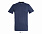Фуфайка (футболка) REGENT мужская,Синий джинc 3XL с логотипом в Москве заказать по выгодной цене в кибермаркете AvroraStore
