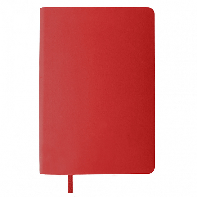 Ежедневник недатированный Pulpy, А5,  красный, кремовый блок, красный срез с логотипом в Москве заказать по выгодной цене в кибермаркете AvroraStore