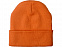 Шапка Dunant, двуслойная, оранжевый с логотипом в Москве заказать по выгодной цене в кибермаркете AvroraStore