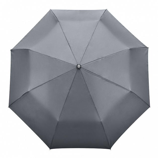 Зонт складной Nord, серый с логотипом в Москве заказать по выгодной цене в кибермаркете AvroraStore