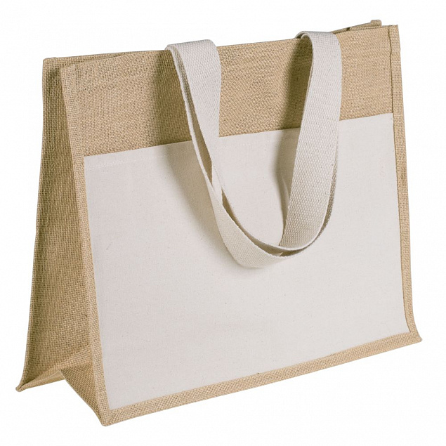 Холщовая сумка Fiona с логотипом в Москве заказать по выгодной цене в кибермаркете AvroraStore