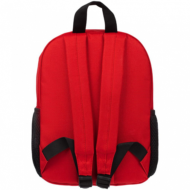 Детский рюкзак Comfit, белый с красным с логотипом в Москве заказать по выгодной цене в кибермаркете AvroraStore