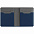 Картхолдер с отделением для купюр Dual, синий с логотипом в Москве заказать по выгодной цене в кибермаркете AvroraStore