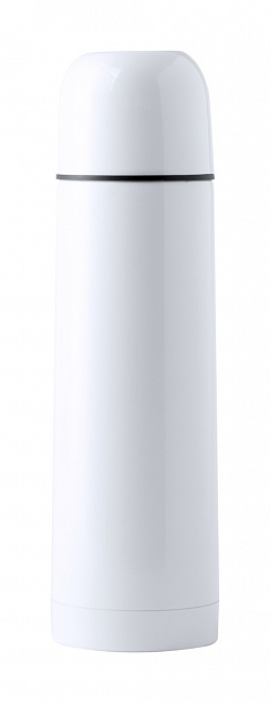 Термос,500 мл,белый с логотипом в Москве заказать по выгодной цене в кибермаркете AvroraStore