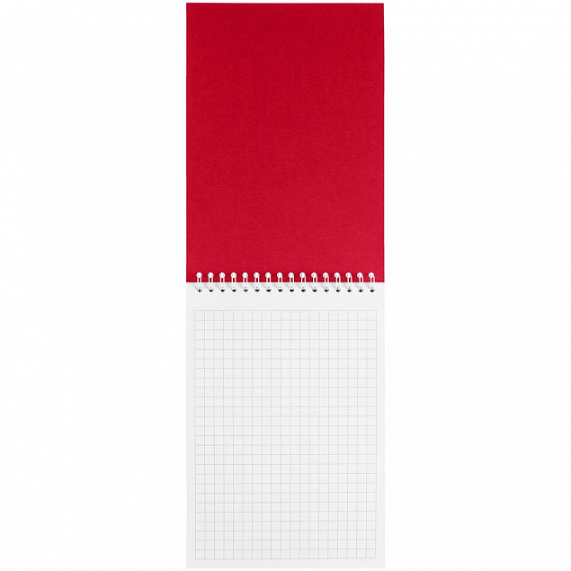 Блокнот Dali в клетку, красный с логотипом в Москве заказать по выгодной цене в кибермаркете AvroraStore