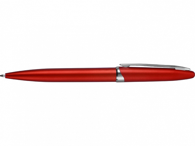 Ручка шариковая Империал, красный металлик с логотипом в Москве заказать по выгодной цене в кибермаркете AvroraStore