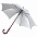 Зонт-трость Standard, белый с логотипом в Москве заказать по выгодной цене в кибермаркете AvroraStore