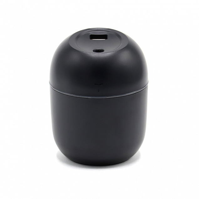 Светодиодный USB увлажнитель Egg - Черный AA с логотипом в Москве заказать по выгодной цене в кибермаркете AvroraStore