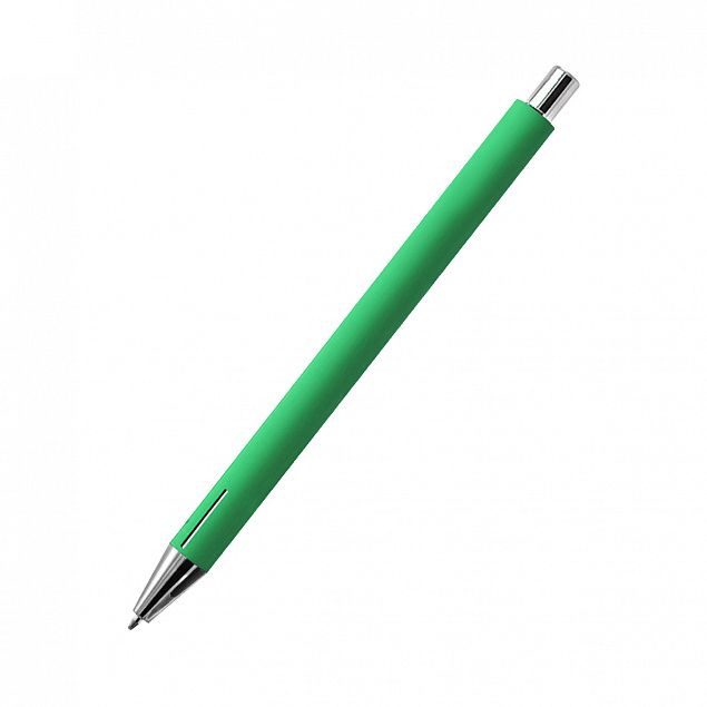 Ручка металлическая Elegant Soft - Зеленый FF с логотипом в Москве заказать по выгодной цене в кибермаркете AvroraStore