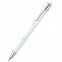 Ручка металлическая Ingrid - Белый BB с логотипом в Москве заказать по выгодной цене в кибермаркете AvroraStore