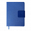 Ежедневник недатированный Mod, А5, синий, кремовый блок с логотипом в Москве заказать по выгодной цене в кибермаркете AvroraStore