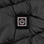 Жилет с подогревом Thermalli Valmorel, черный с логотипом в Москве заказать по выгодной цене в кибермаркете AvroraStore