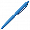 Ручка шариковая Prodir DS8 PRR-T Soft Touch, голубая с логотипом в Москве заказать по выгодной цене в кибермаркете AvroraStore