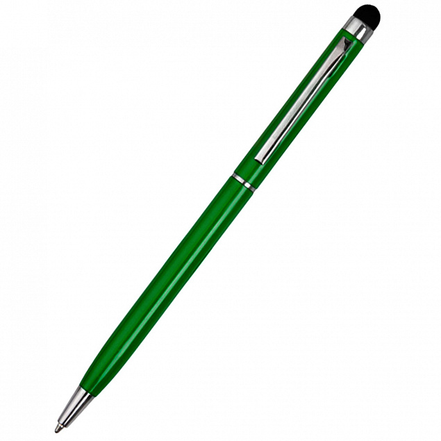 Ручка металлическая Dallas Touch - Зеленый FF с логотипом в Москве заказать по выгодной цене в кибермаркете AvroraStore