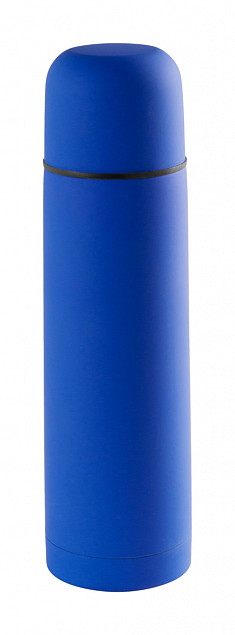 Термос 500 мл,синий с логотипом в Москве заказать по выгодной цене в кибермаркете AvroraStore