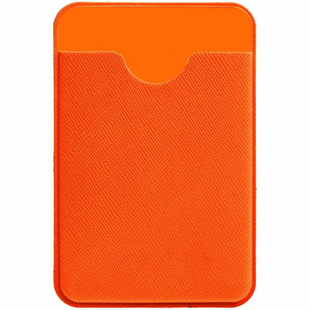 Чехол для карты на телефон Devon, оранжевый с логотипом в Москве заказать по выгодной цене в кибермаркете AvroraStore