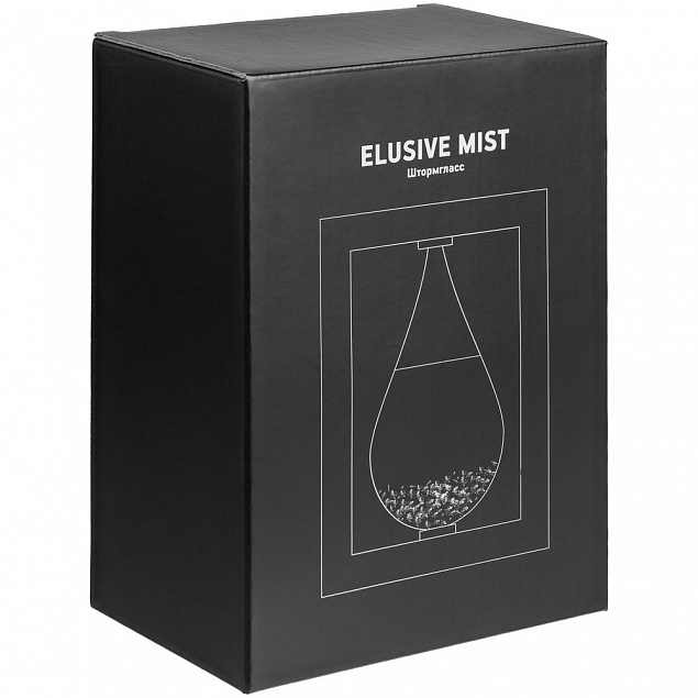 Штормгласс Elusive Mist, черный с логотипом в Москве заказать по выгодной цене в кибермаркете AvroraStore