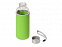 Бутылка для воды Pure c чехлом, 420 мл, зеленое яблоко с логотипом в Москве заказать по выгодной цене в кибермаркете AvroraStore