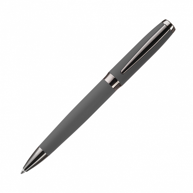 Шариковая ручка Monreal, серая с логотипом в Москве заказать по выгодной цене в кибермаркете AvroraStore