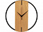 Деревянные часы с металлическим ободом «Time Wheel» с логотипом в Москве заказать по выгодной цене в кибермаркете AvroraStore