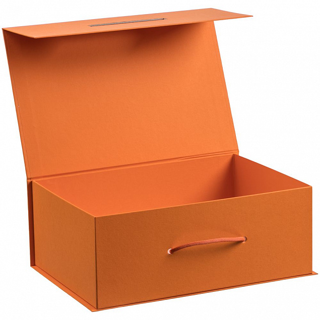 Коробка New Case, оранжевый с логотипом в Москве заказать по выгодной цене в кибермаркете AvroraStore