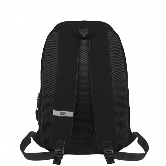 Рюкзак "Go", чёрный, 41 х 29 х15,5 см, 100%  полиуретан с логотипом в Москве заказать по выгодной цене в кибермаркете AvroraStore