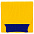 Шарф Snappy, бирюзовый с синим с логотипом в Москве заказать по выгодной цене в кибермаркете AvroraStore