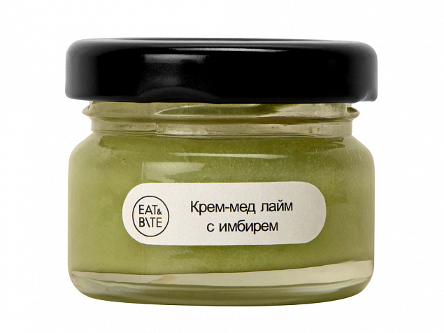 Подарочный набор Крем-мед в домике, крем-мед лайм с имбирем 35 г с логотипом в Москве заказать по выгодной цене в кибермаркете AvroraStore