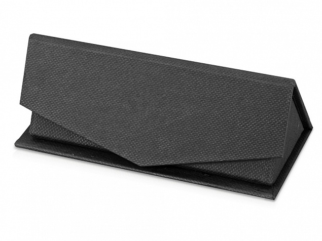 Подарочная коробка для флеш-карт треугольная, черный с логотипом в Москве заказать по выгодной цене в кибермаркете AvroraStore