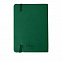 Блокнот SHADY JUNIOR с элементами планирования,  А6, зеленый, кремовый блок, темно-зеленый обрез с логотипом в Москве заказать по выгодной цене в кибермаркете AvroraStore