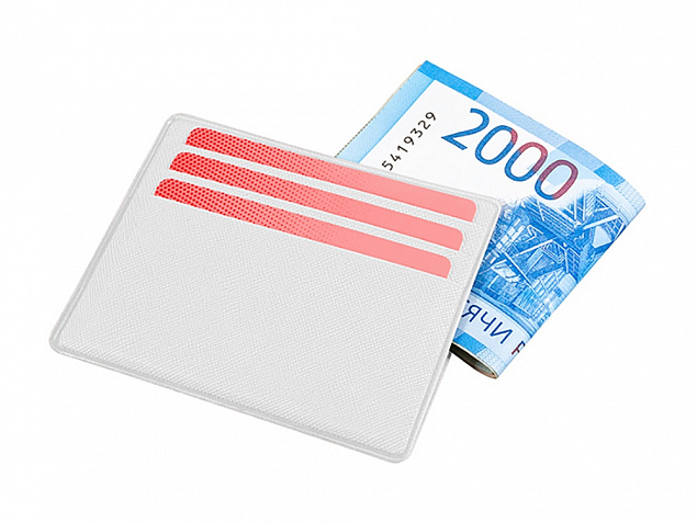 Картхолдер для 6 банковских карт и наличных денег «Favor» с логотипом в Москве заказать по выгодной цене в кибермаркете AvroraStore