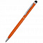 Ручка металлическая Dallas Touch - Оранжевый OO с логотипом в Москве заказать по выгодной цене в кибермаркете AvroraStore