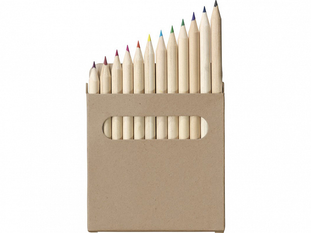 Набор карандашей для раскрашивания «Artemaa» с 12 предметами с логотипом в Москве заказать по выгодной цене в кибермаркете AvroraStore