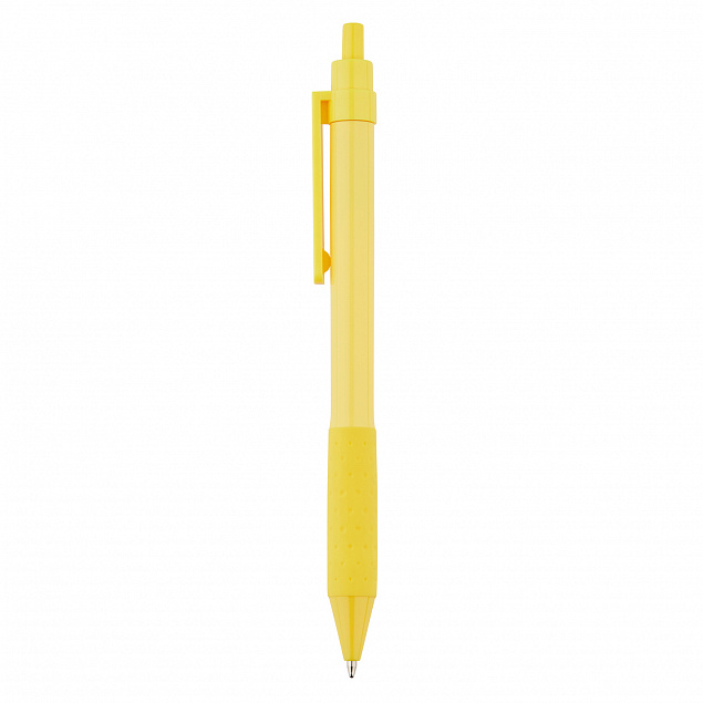 Ручка X2, желтый с логотипом в Москве заказать по выгодной цене в кибермаркете AvroraStore