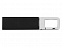 Флеш-карта USB 2.0 16 Gb с карабином Hook, черный/серебристый с логотипом в Москве заказать по выгодной цене в кибермаркете AvroraStore