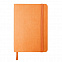 Блокнот SHADY JUNIOR с элементами планирования,  А6, оранжевый, кремовый блок, оранжевый  обрез с логотипом в Москве заказать по выгодной цене в кибермаркете AvroraStore