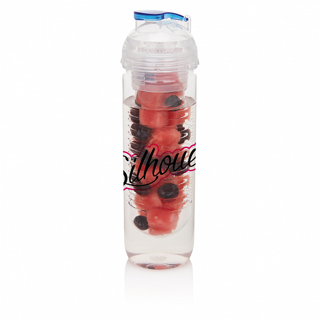 Бутылка для воды с контейнером для фруктов, 500 мл с логотипом в Москве заказать по выгодной цене в кибермаркете AvroraStore