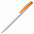 Ручка шариковая Pin, белая с синим с логотипом в Москве заказать по выгодной цене в кибермаркете AvroraStore